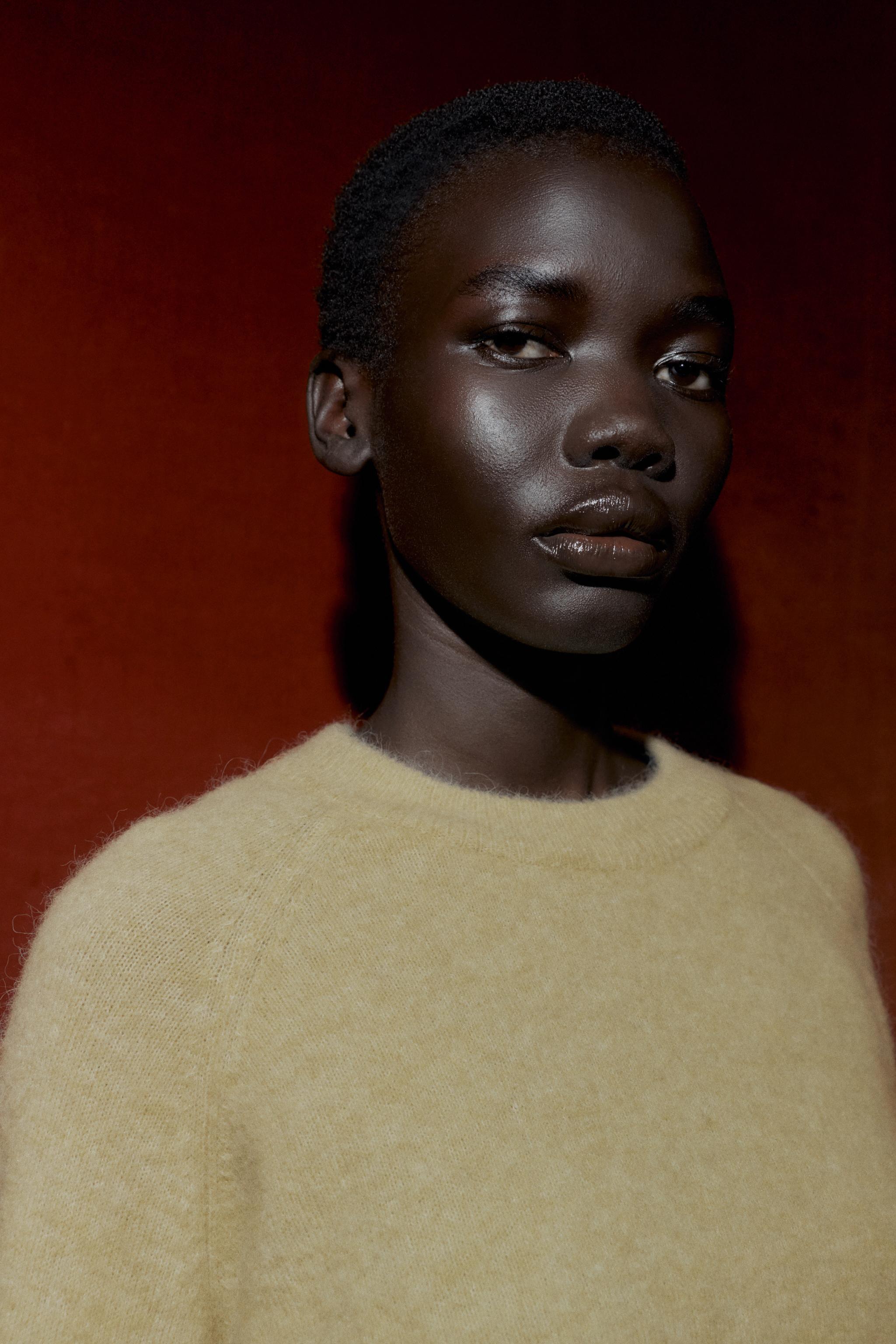 WOOL AND ALPACA BLEND SWEATER